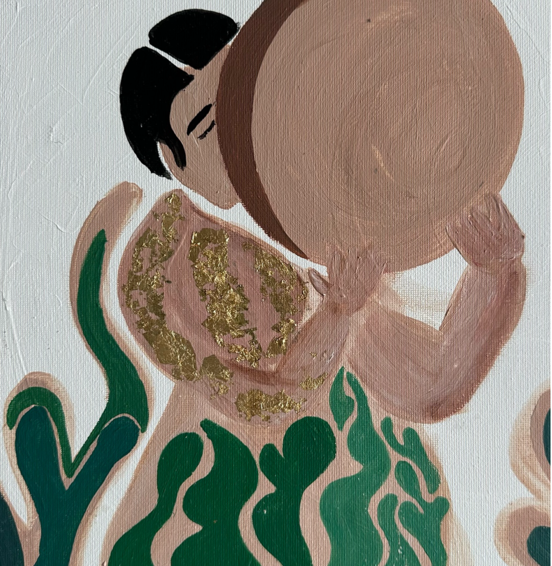 ~Eclats sonores - Acrylic on canvas 23 x 32~